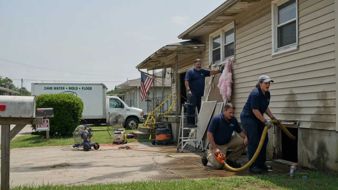 Water Damage Repair in Mcdonald, KS near me